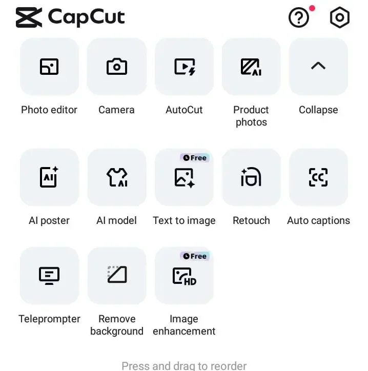 Capcut Pro Interface