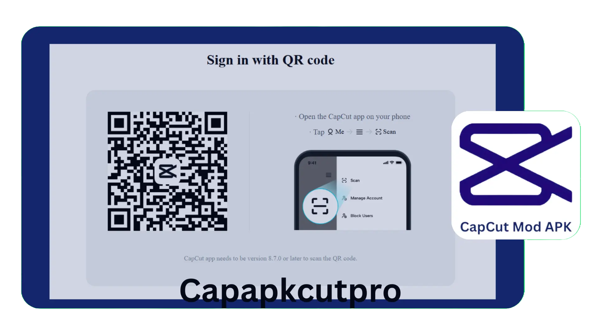 capcut QR code 