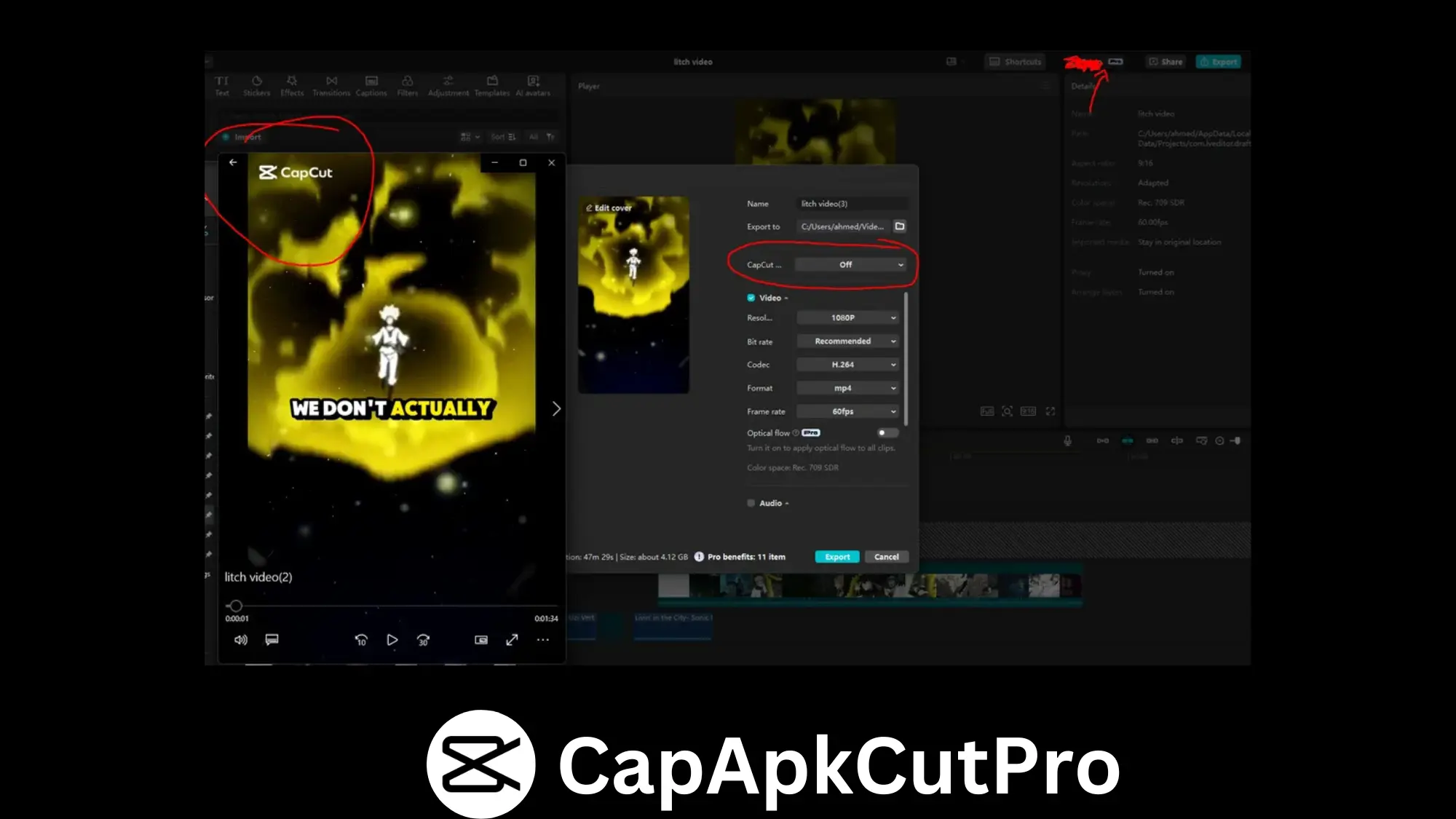 capcut apk pro